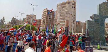 مشاركة الشباب والرياضة فى احتفالات عيد تحرير سيناء