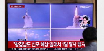 عملية إطلاق صواريخ باليستية كورية شمالية