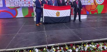 المنتخب المصري للجودو بطل أفريقيا للشباب