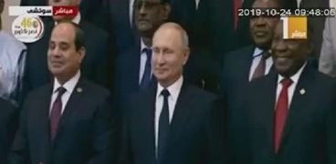 الرئيس عبد الفتاح السيسي والرئيس بوتن