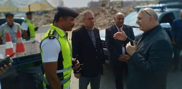 مدير أمن القاهرة يتفقد الارتكازات الأمنية