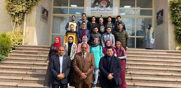 طلاب جامعة كفرالشيخ يطلعون على إمكانيات مصنع إلكترونيات الهيئة العربية للتصنيع 