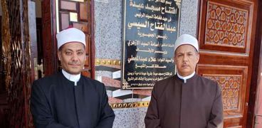 جانب من افتتاح مسجد عيدة بقرية أريمون بكفر الشيخ