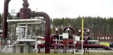 نقطة دخول الغاز الروسي إلى فنلندا فى مدينة إيماترا
