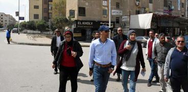 الغيطي يتفقد عددا من المشروعات التنموية بمدينة القاهرة الجديدة