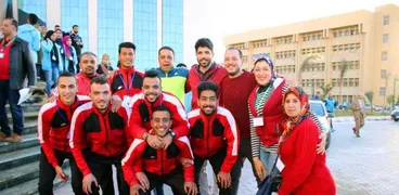 فعاليات أسبوع شباب الجامعات الـ 12 المنعقد في جامعة كفر الشيخ