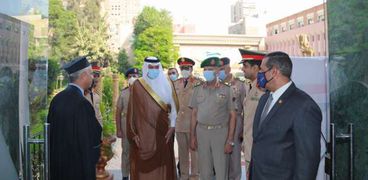 السفير السعودي يزور أكاديمية ناصر العسكرية