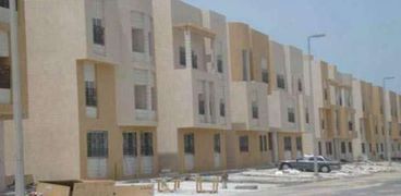 العمارات التي تم تشييدها لتطوير عشش شارع السودان