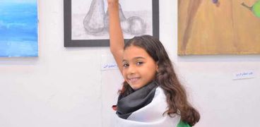 معرض بصمات الاطفال يدعم غزة