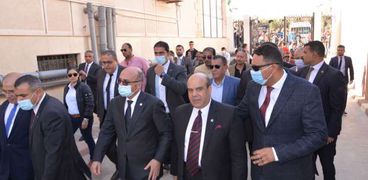 وزير العدل يفتتح محكمة «بني عبيد» الجزئية وفرع توثيق نادي جزيرة الورد