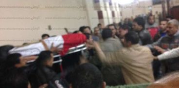 صور:أهالى محلة مرحوم فى الغربية يشيعون جثمان نجلهم شهيد سيناء