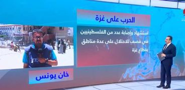 بشير جبر مراسل القاهرة الإخبارية من رفح الفلسطينية