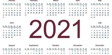 غدا الخميس.. أول أيام العام الجديد 2021 في التقويم اليولياني