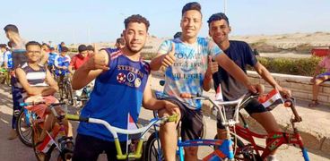 ماراثون الدراجات الهوائية بكفر الشيخ