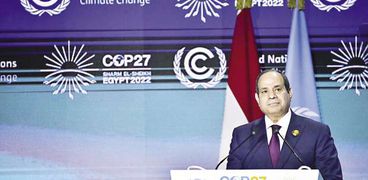 خطاب الرئيس السيسي بمؤتمر المناخ
