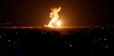 غارات قوات الاحتلال الإسرائيلي على غزة