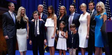 ترامب وعائلته