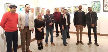 الفنون التشكيلية بقصر ثقافة بورسعيد