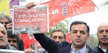 مظاهرات الصحافة في تركيا
