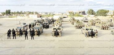 100 يوم على العملية الشاملة: الجيش يقتلع جذور الإرهاب فى سيناء