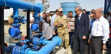 بالصور | محافظ قنا: رفع قدرة محطات المياه لاستيعاب الطلب المتزايد