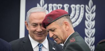 نتنياهو ورئيس الجيش الإسرائيلي
