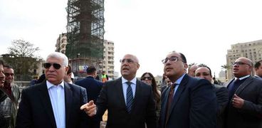جولة تفقديه لرئيس مجلس الوزارء إلى ميدان التحرير