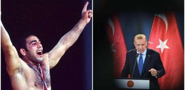 المصارع الأولمبي وأردوغان