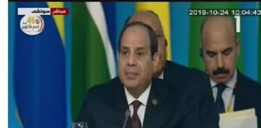 الرئاسة :السيسي أكد لأبى أحمد تمسك مصر بحقوقها التاريخية في مياه النيل