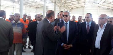 زيارة وزير التجارة والصناعة لمجمع الصناعات البلاستيكية بالإسكندرية