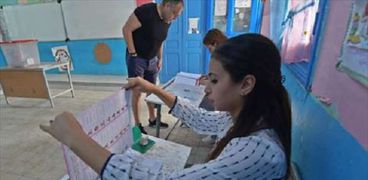 التصويت في انتخابات الرئاسة التونسية