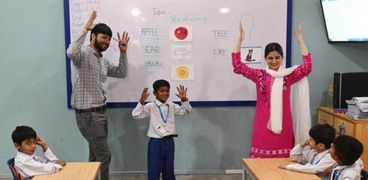 مدرسة للصم في باكستان