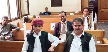 جانب من المتقدمين لإنتخابات مجلس الشيوخ فى محكمة مرسى مط