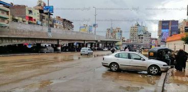 غرق شوارع الغربية فى "شبر ميه "والمحافظ يأمر بكسح المياه وتسليك بلاعات