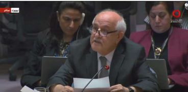 مندوب فلسطين في الأمم المتحدة، السفير رياض منصور