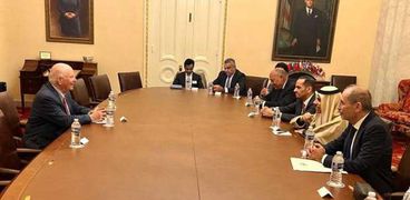 اجتماع  اللجنة الوزارية العربية الإسلامية مع السناتور بن كاردن
