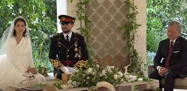 خلال حفل زفاف ولي العهد الأردني