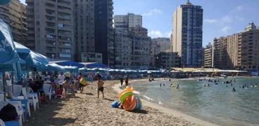 أسعار دخول شواطئ الإسكندرية لصيف 2022 - ارشيفية