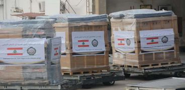 مساعدات مصرية للبنان