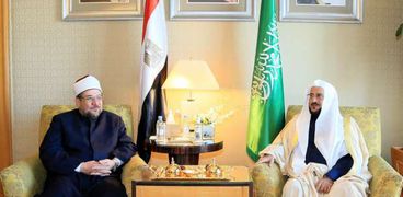 لقاء وزيري الأوقاف السعودي والمصري