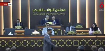 جلسة البرلمان الليبي بحضور رئيس مجلس النواب المصري