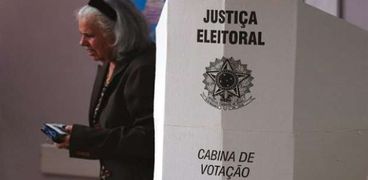 التصويت في الانتخابات الرئاسية البرازيلية -صورة أرشيفية