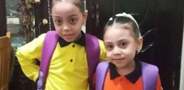 طفلتين مينا البصل بالإسكندرية إيمان وسجدة