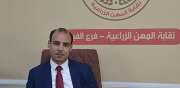 الدكتور علاء شيلابي نقيب الزراعيين بمحافظة الفيوم