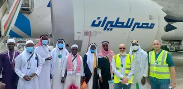 مصر للطيران تنقل رحلات الحجاج الأفارقة