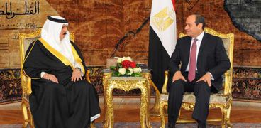 لقاء الرئيس السيسى وملك البحرين
