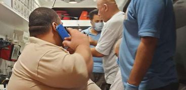 بالصور.. وزيرة الصحة: نقل محمود سمير بسيارة إسعاف مجهزة لمستشفى دار الشفاء