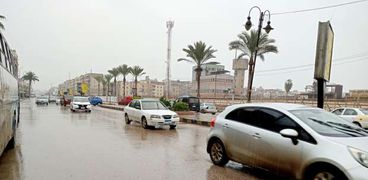 سقوط أمطار كفر الشيخ اليوم