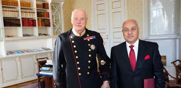 سفير مصر وملك النرويج