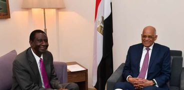 "عبد العال" يلتقى  وزير الثروة الحيوانية والسمكية 